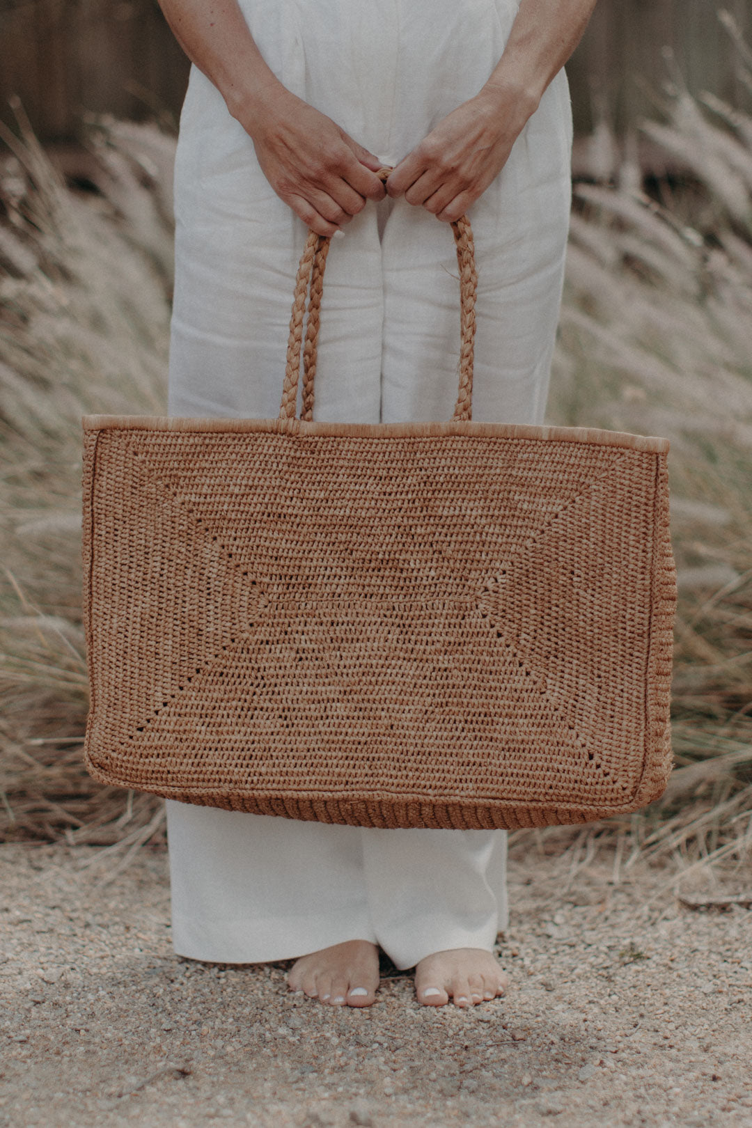 Ethically Made Raffia Bag - Made in Madagascar