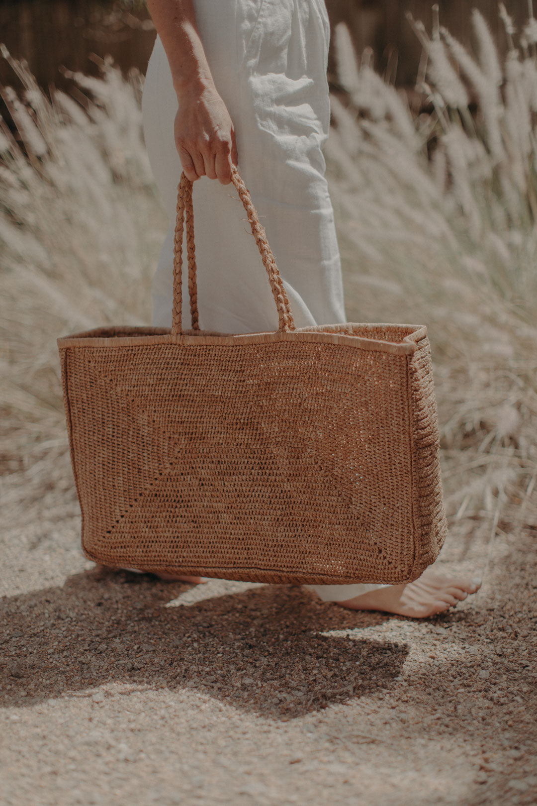 Ethically Made Raffia Bag - Made in Madagascar