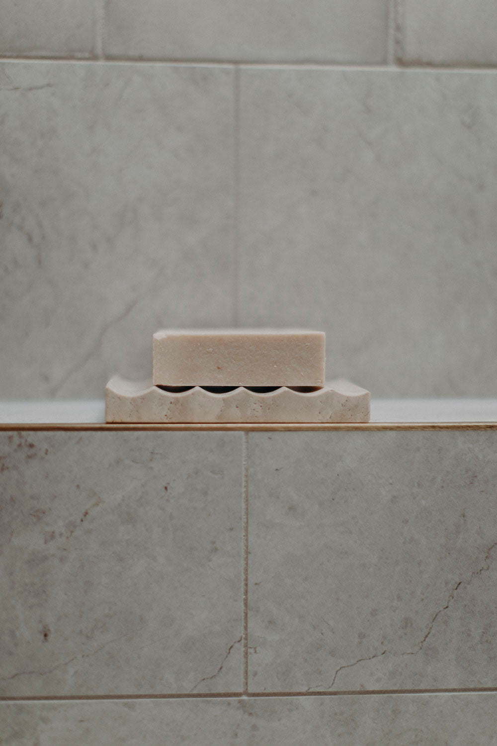 Travertine Soap Dish